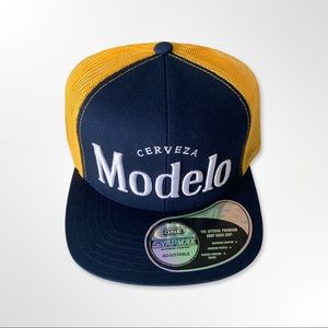 NEW ConceptOne Modelo Navy & Yellow Snapback